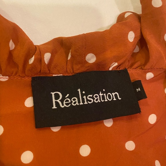 Realisation Par Orange Silk Mini Dress - Picture 3 of 8